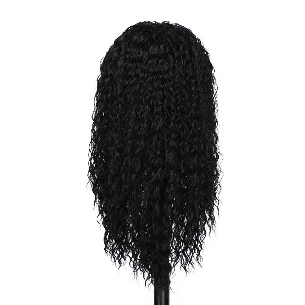Perruque bandeau en fibre chimique pour femme