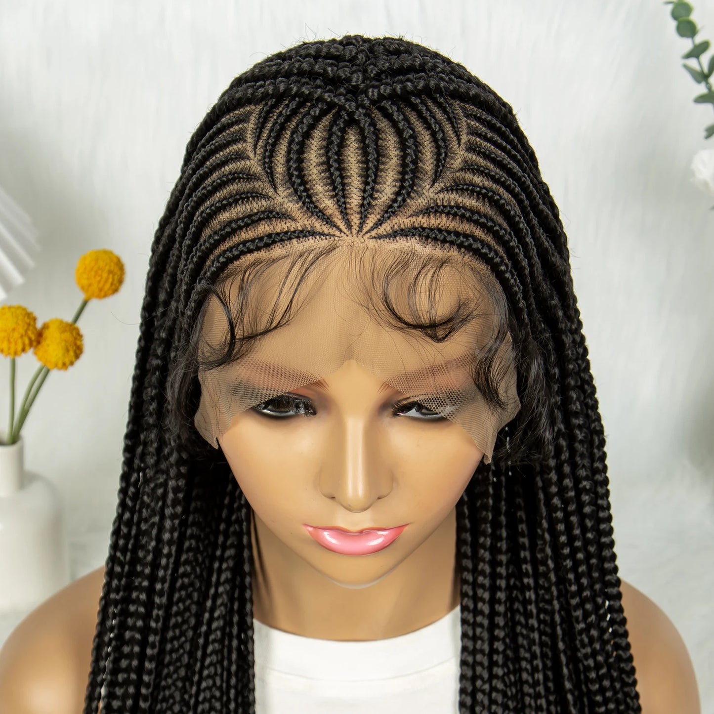 Fulani Full Lace Braided Wig