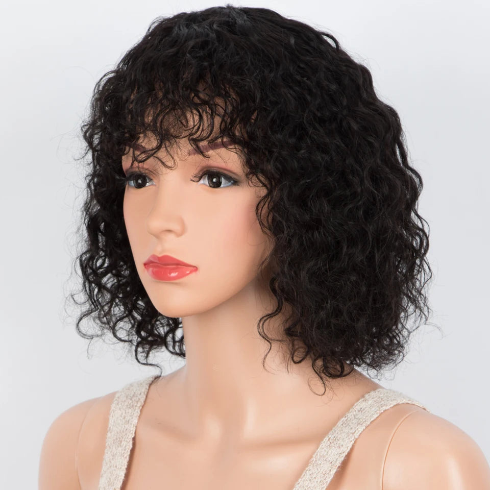 Brazilian Curly Pixie Bob Wig