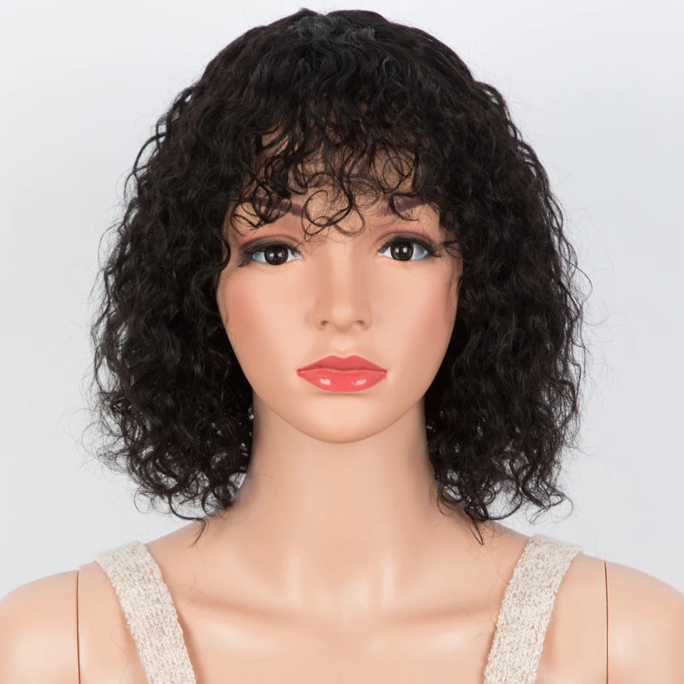 Brazilian Curly Pixie Bob Wig