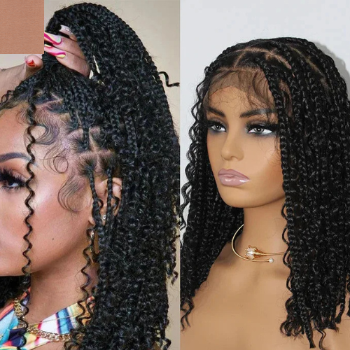 Boho Braided Bob Wig