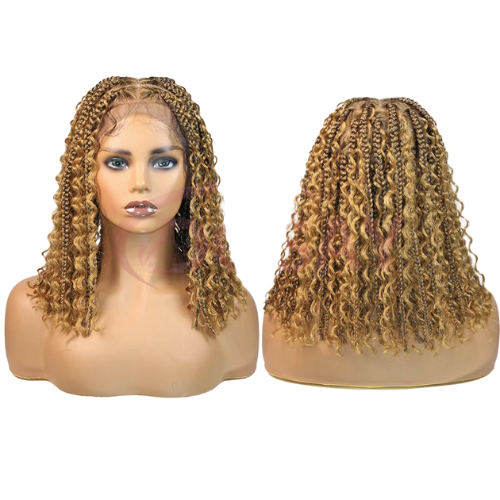 Boho Braided Bob Wig