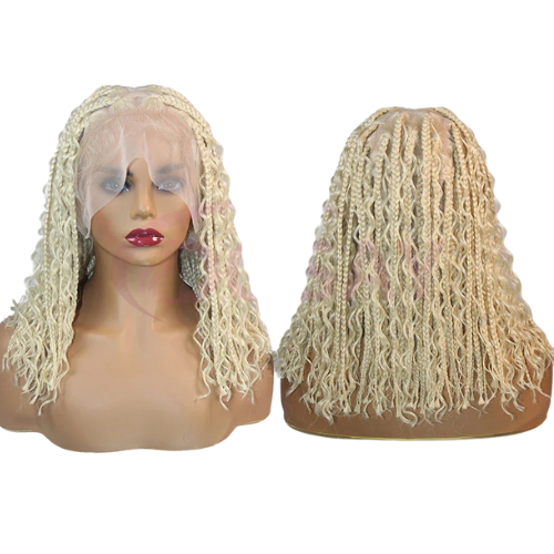 Boho Braided Bob Wig