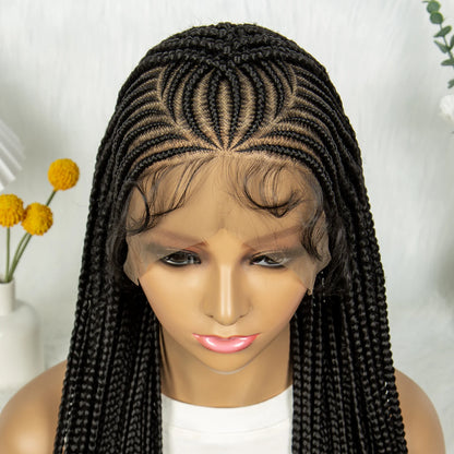 Fulani Full Lace Braided Wig
