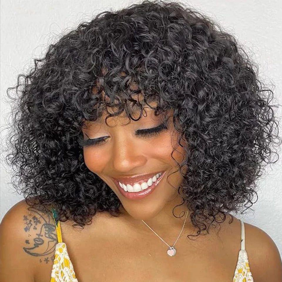 Perruque brésilienne bouclée Pixie Bob