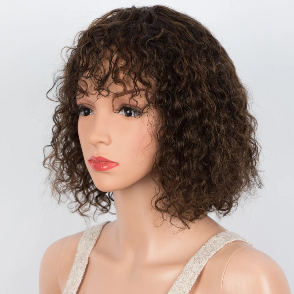 Perruque brésilienne bouclée Pixie Bob