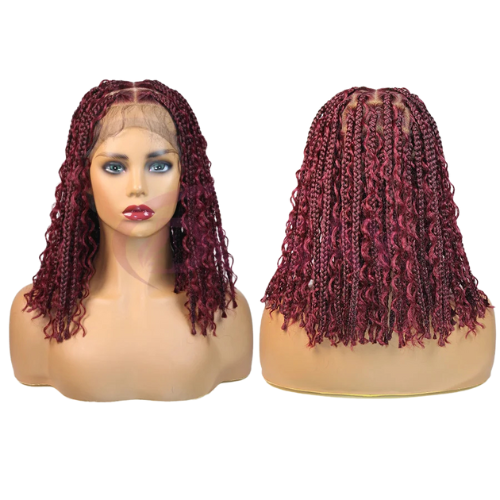 Boho Braided Bob Wig